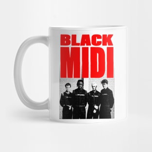 BLACK MIDI VINTAGE DESIGN Mug